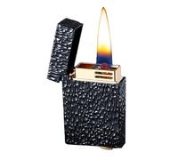 Voice-Activated Kerosene Lighter, Hand-Carved Relief, 4 Ignition Modes, Windproof Soft Flame, Ideal for Candles and Camping (Kerosene Not Included)