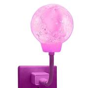Voice Activated Night Light - Voice-Activated Moon Bedside Lamp,Compact Timable Night Lamp for Bedside, Desk, Table, Bookshelf