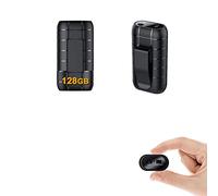 Voice Activated Recorder, 128GB Digital Audio Device with 2000 Hours Recording Capacity and Long Battery Life