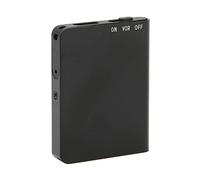 Voice Activated Recorder, 2 Modes Digital Voice Recorder with Noise Reduction, 196.9ft Long Range, Mini Audio Recording Device for Lectures Meetings (Neutral English, Black 32GB)