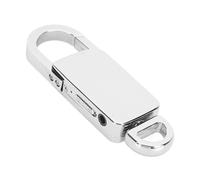 Voice Activated Recorder, Magnetic Keychain Digital Voice Recorder with HD Noise Reduction, HiFi MP3 Music Player Recording Device with Headphones for Lectures Meetings Interview