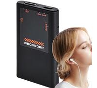 Voice Activated Voice Recorder with AI Noise Reduction | 750 Hours of Storage | Integrated Reading | Digital Dictaphone for Meetings, Classes, Interviews