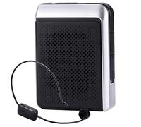 Voice Amplifier 30W with Wireless Microphone, Bluetooth Speaker, 4000mAh Dual Battery - Ideal for Teachers, Coaches, Tour Guides, Presentations & Outdoor Events