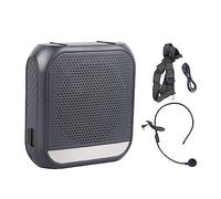 Voice Amplifier i Reable Waistband Amplifier with Headset Microph for Teaching Presentations and Outdoor Activities, Portable Speaker with Clear Sound Display