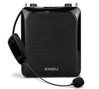 Voice Amplifier Portable Wireless Voice Amplifiers 25W High Power PA System with UHF Headset Wireless Microphone With Speaker,Bluetooth,Multifunction Speakers for Outdoor,Teachers,Classroom,Tour Guide