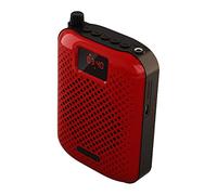 Voice Amplifier Tour Guide Amplifier For Microphone Recording Wireless Bluetooth/Wired Loudspeaker Special Teaching For Teachers Waistband Mini High-Power Hawking Speaker Outdoor Portable Headset Mega