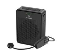 Voice Amplifier Wireless Microphone Headset, Original Sound Ultra Portable Microphone and Speaker, 15W Megaphone Speaker with Bluetooth Mic, Personal PA System for Teachers Classroom Tour Guide B002
