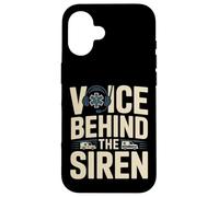 Voice Behind The Siren Emergency Dispatcher EMS Case for iPhone 16