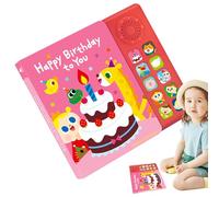 Voice Book Kids - Musical Learning Sound Pages, Interactive Alphabet Reading Aid, Nursery Rhyme Singing Guide, Early Knowledge Development Tool | for Boys Girls Listening Practice Language Growth Memo