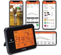 Voice Caddie Portable Golf Launch Monitor and Swing Analyzer with Real-Time Shot Data Tracking | Ideal Golf Swing Trainer/Training Equipment for Indoor & Outdoor | Up to 20 Hours Battery Life