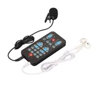 Voice Changer Device, Handheld Sound Card, Portable Microphone Voice Changer Disguiser Sound Effects Machine with 8 Sound Effects, Mixer Board for Phone Tablet