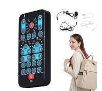 Voice Changer Device,Multifunctional Sound Changer Device with 8 Sound Effects - Handheld Sound Card, Portable Live Sound Card, Voice Disguiser Plug and for Dj