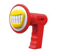 Voice Changer for Kids Age 5+ - 6 Voice Effects Megaphone Toy with Amplifier & Playback, Portable Handheld Toy for Party, Birthday Gifts (Red)