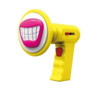 Voice Changer for Kids Age 5+ - 6 Voice Effects Megaphone Toy with Amplifier & Playback, Portable Handheld Toy for Party, Birthday Gifts (Yellow)