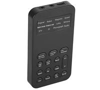 Voice Changer, Portable Mini Handheld Microphone Voice Changer, Universal Male and Female 12 Voice Beautification, Added 8 Fixed Sound Effects, Suitable for Game Live Broadcast Mobile Computers
