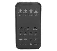 Voice Changer, Portable Noise Reduction Mini Sound Card with 12 Sound Effects, Support Fine Tuning Function, Karaoke Function, for Gaming Live Broadcasting