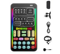 Voice Changer Set, I9 Live Sound Card, 8 Different Sounds Effects