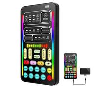 Voice Changer - Small Voice Tweaker, Vocal Modifier Device | Compact Sound Changer Card, Microphone Audio Editor With 8 Effects, Ideal Phone Call Fun, Gamings, Computer Sound Control Scenario