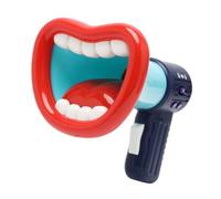 Voice Changer Toy Megaphone Function Toy for Game Kindergarten Toddlers blue, 16x11x13cm