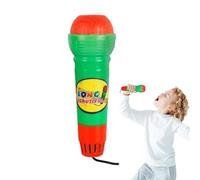 Voice Changing Microphone Toy - 18.5cm Echo, Battery-Free Karaoke Toy | Creative Pretend Play Accessory For Kids Preschoolers Birthday Party Fun Singing Practice, Magic Voice Amplifier