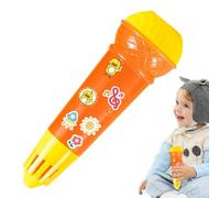 Voice Changing Microphone Toy | Physical Karaoke Echo Funny Cartoon Voice Amplification | Multifunctional Noise Maker, Educational Echo Microphone Toy for Kids Children