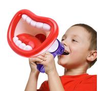 Voice Changing Speaker - Megaphone style design, built-in microphone, male and female machine voices, durable ABS material | Fun announcement tool for kids, ev