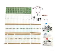 Voice Control LED Level DIY Kit Music for spectrum Soldering Practice Board Electronics Project STEM Learning Tool 17.5x4.5cm