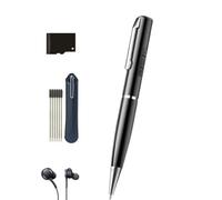Voice Controlled Digital Pen Recorder with 360° Sound Audio Recording For Meetings Dictation voice recorder HD 1PCS and