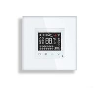 Voice Controlled Smart Thermostat For Zigbee Compatible With For Alexa For Efficient Temperature Management(White)