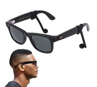 Voice Focus Privacy Ear Tips for Ray-Ban Meta(Gen1/2), Wayfarer/Skyler/Headliner/Ray-Ban Meta Display/Oakley HSTN/Vanguard, No Impact Meta Charger, Increase Volume Smart Glasses Accessories