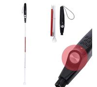 Voice Folding Cane,Intelligent Telescopic Walking Cane,with Obstacle Detection,Mobility Aid,with Electronic Alarm,for Visually Impaired