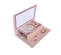 Voice Message Birthday Card with Gramophone Mechanism and 60 Second Replayable Sounds Memory Individualized Recordable Party Card