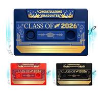 Voice Recordable Graduation Keepsake For Class of 2026,300 Seconds Retro Cassette Tape Greeting,retro Cassette Tape Talking