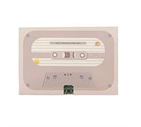 Voice Recordable Greeting Card - 60s Message Recorder Cassettes Talking Card, Voice Recording Cassette Tape Present, Customizable Sound Greeting Cards for Couple