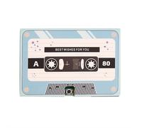 Voice Recordable Greeting Card - Voice Recording Cassette Tape Gift,Valentine's Day GreetingCard, 60 Seconds Blank Voic-e Recordable Talking Greeting Card,Speak Your Heart Out to The One You Love