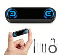 Voice Recorder 5000mAh 128GB AI Intelligent Triple Noise Reduction, Long Battery Life 40 Days, Voice Activated, Magnetic Digital Audio Recorder for Meetings, Interviews, Lectures, Classroom
