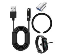 Voice Recorder Accessory Kit for PLAUD Note - Includes 2FT Magnetic USB Charging Cable, Magnetic Ring & USB Type-C Adapter - Essential Supplement for PLAUD Note AI Recorder