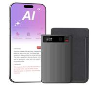 Voice Recorder, AI Voice Recorder Card with 64GB, Speech Recognition &