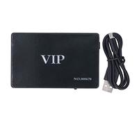 Voice Recorder Card Shape USB 2.0 40H Recording Device (Black)
