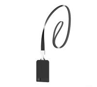 Voice Recorder Case For Plaud Note/Note Pro AI, Voice Recorder Case, Magnetic Holder With Lanyard, Transparent/Grey/Black Slim Fit(Black)