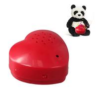 Voice Recorder for Stuffed Animal, 30 sec Voice Box for Stuffed Animal, Heart Shaped Mini Voices Recorder for Plush Toys, Quilts, Pillow, Crafts, Playful Mini Voices Gift Inserts for Valentine's