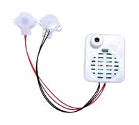 Voice Recorder For Teddys - Effortless Voice Recording, Recordable Sound Module, Recordable Sound Chip Plays | Battery Operated Voices Recorder For Stuffed Animal, Halloween, Voices Messages