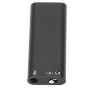 Voice Recorder HD, Activated USB Charging Voice Recorder with Noise Reduction Playback Mini Sound for Meetings Interviews Neutral English Black 16GB (Store Recording 192 Hours) (Neutral English,