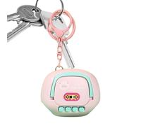Voice Recorder Keychain - 2.36 inch Portable Audio Memo | ABS Compact Recording Device - Mini Lightweight Keyring Sound Recorder for Personal Reminders Meetings & Daily Note Taking