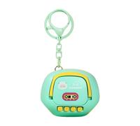 Voice Recorder Keychain - 2.36 inch Portable Audio Memo | ABS Compact Recording Device - Mini Lightweight Keyring Sound Recorder for Personal Reminders Meetings & Daily Note Taking