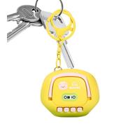 Voice Recorder Keychain - Cartoon Device, 1 Piece Audio Capturing Tool For Lecture Logging, Secret Sound Grabber With Internal Memory, Learning Gear, Dictation Pendant For Spying, Meeting And Car
