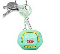 Voice Recorder Keychain, Mini Audio Recording Device, Compact Size Travel Value, Electronic Build, Gadget Accessory with Touch Record Feature, Secret Audio Capture Use for Meetings