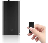 Voice Recorder, TDW Voice Activated Recorders 8GB/16GB with MP3 Player Recorder with Playback for Class, Speech, Lectures, Meetings (q1 8G)