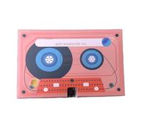Voice Recording Cassette Tape Gift, 60 Seconds Message Recorder Customizable Sound Greeting Card for Couple, Handmade Surprise Gift for Birthdays Valentine's Day Anniversary