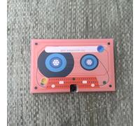 Voice Recording Cassette Tape Gift, Customizable Message Recorder with 60-Second Playback, Retro Sound Greeting Card for Couples, Personalized Audio Keepsake